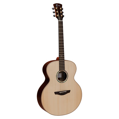 Faith FJHG HiGloss Jupiter Full Bodied Jumbo Solid Acoustic Guitar with Case