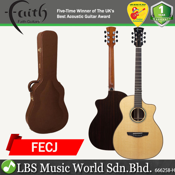 Faith FOMC Limited Edition Patrick James Eggle Signature Acoustic Full Solid