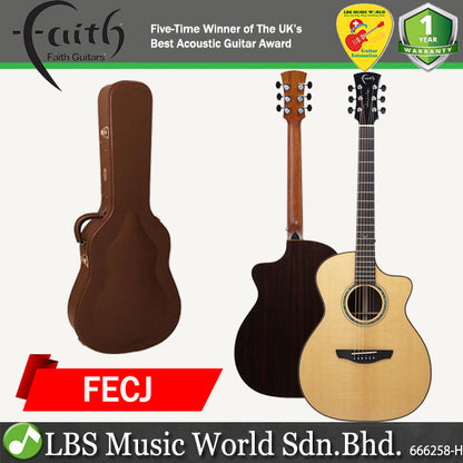 Faith FOMC Limited Edition Patrick James Eggle Signature Acoustic Full Solid