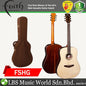 Faith FSHG HiGloss Saturn Dreadnought Full Solid Acoustic Guitar with Case