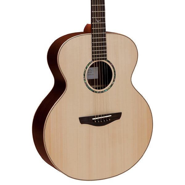 Faith FJHG HiGloss Jupiter Full Bodied Jumbo Solid Acoustic Guitar with Case