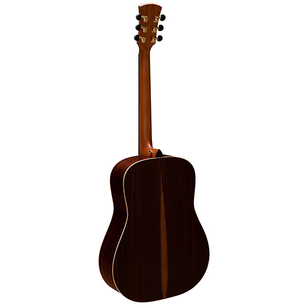 Faith FSHG HiGloss Saturn Dreadnought Full Solid Acoustic Guitar with Case