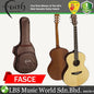 Faith FASCE Apollo Saturn Dreadnought Cutaway Acoustic Electric Guitar With Bag (Natural)