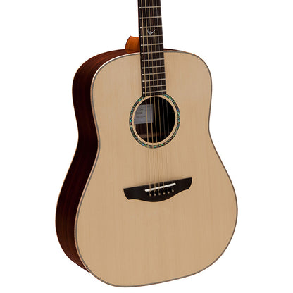 Faith FSHG HiGloss Saturn Dreadnought Full Solid Acoustic Guitar with Case