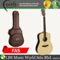 Faith FAS Apollo Saturn Dreadnought Acoustic Electric Folk Guitar with Bag (Natural)