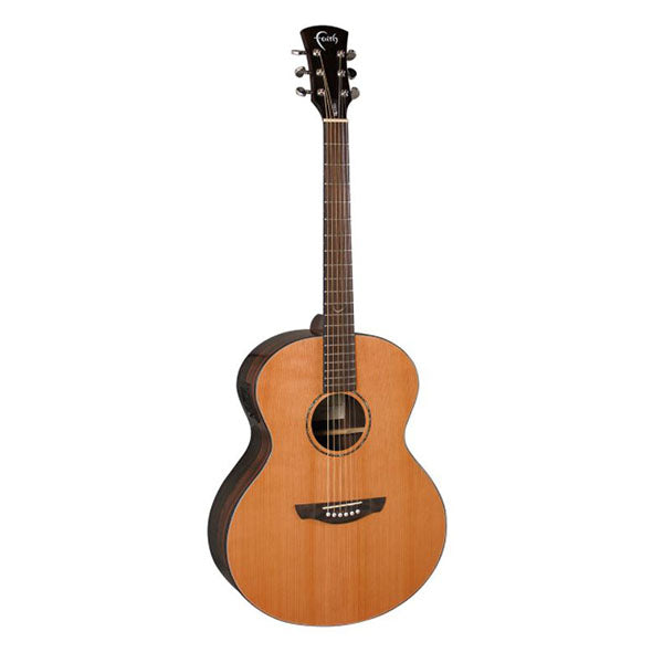Faith FANECA Apollo Neptune Solid Top Acoustic Electric Folk Guitar With Bag (Cedar)