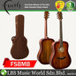 Faith FSBMB Blood Moon Saturn Solid Dreadnought Trembesi Top Acoustic Electric Folk Guitar