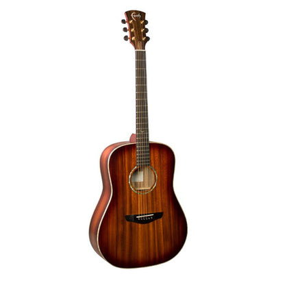 Faith FSBMB Blood Moon Saturn Solid Dreadnought Trembesi Top Acoustic Electric Folk Guitar