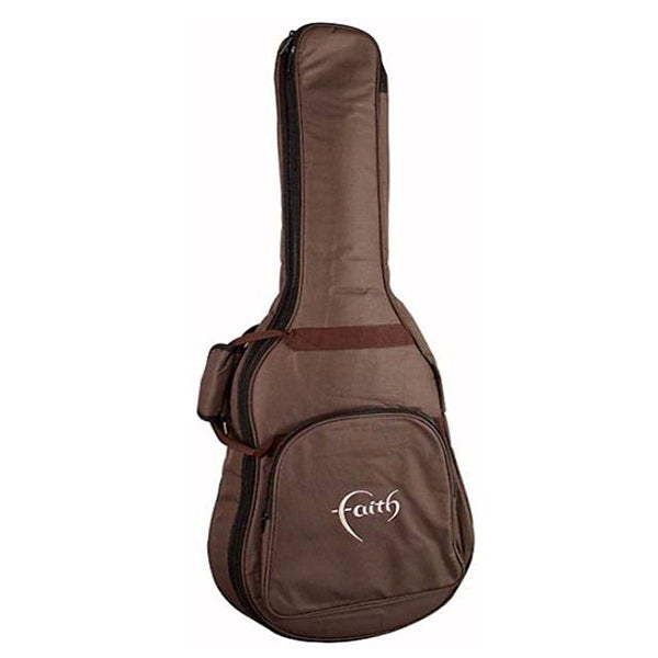 Faith FKV Naked Venue Cutaway Electric Acoustic Folk Guitar with Hard Case (Award Winning Model)