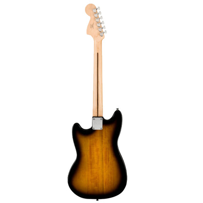 Squier By Fender Sonic Mustang Electric Guitar with White Pickguard Maple FB