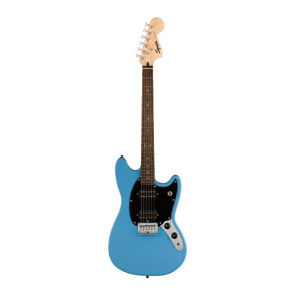 Squier By Fender Sonic Mustang HH Electric Guitar with White Pickguard Maple FB