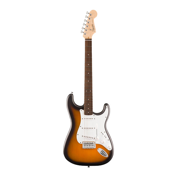Squier by Fender Debut Stratocaster Electric Guitar with White Pickguard Laurel FB