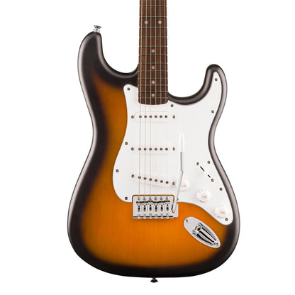 Squier by Fender Debut Stratocaster Electric Guitar with White Pickguard Laurel FB