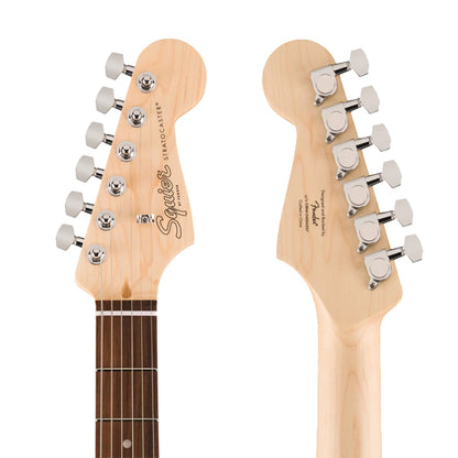 Squier by Fender Debut Stratocaster Electric Guitar with White Pickguard Laurel FB