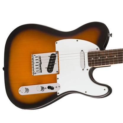 Squier by Fender Debut Telecaster Electric Guitar with White Pickguard Laurel FB