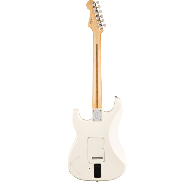 Fender Ed O'Brien EOB Sustainer Stratocaster Electric Guitar HSS Pickup and Tremolo - Olympic White