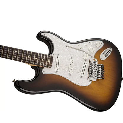 Fender Dave Murray Stratocaster Electric Guitar with Rosewood Fingerboard and Tremolo - 2 Tone Sunburst
