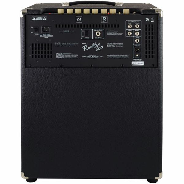 Fender Rumble 500 V3 500 Watt 2X10 Inch Speaker Amp Electric Bass Guitar Combo Amplifier