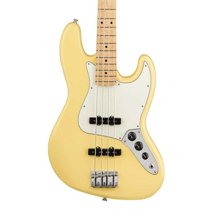 Fender Player 4 String Jazz Bass Guitar with SS Pickup and Maple Fingerboard - Buttercream