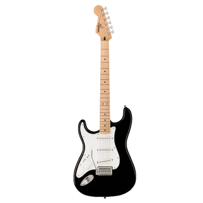 Squier By Fender Sonic Stratocaster Left Handed Electric Guitar With Ceramic Single Coil Pickup and Maple Fretboard - Black