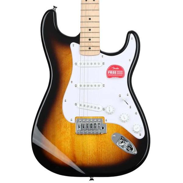 Squier By Fender Sonic Stratocaster Electric Guitar With Ceramic Single Coil Pickup
