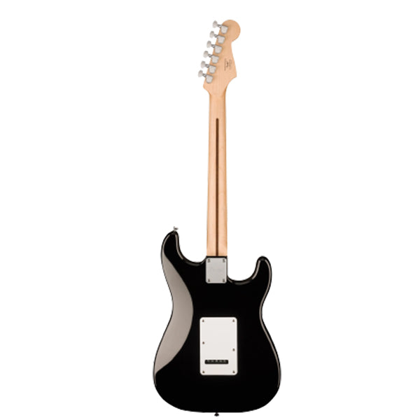 Squier By Fender Sonic Stratocaster Left Handed Electric Guitar With Ceramic Single Coil Pickup and Maple Fretboard - Black