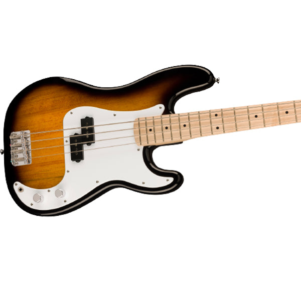 Squier By Fender Sonic Precision 4 String Bass Guitar With Ceramic Split Single Coil Pickup And Maple Fretboard
