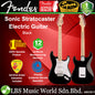 Squier By Fender Sonic Stratocaster Electric Guitar With Ceramic Single Coil Pickup