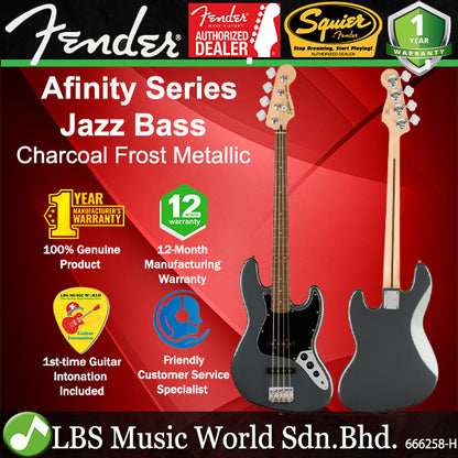 Squier By Fender Affinity Series Jazz 4 Strings Bass Electric Guitar With Ceramic Single Coil