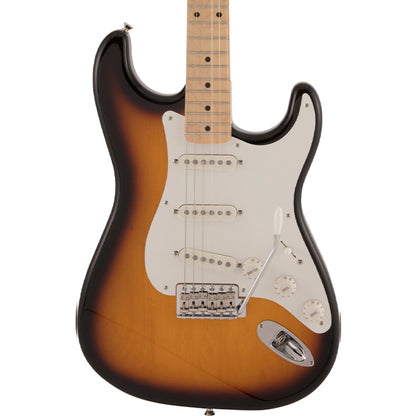 Fender Japan Traditional II 50s Stratocaster Electric Guitar Maple Fretboard With Gig Bag - 2 Tone Sunburst