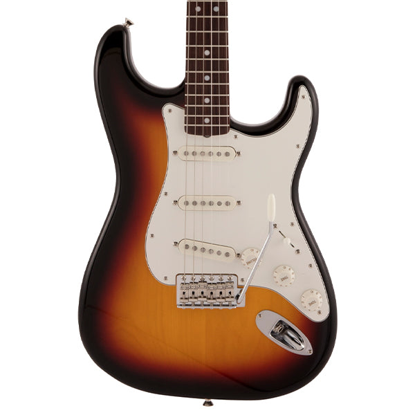 Fender Japan Traditional II Late 60s Stratocaster Electric Guitar Rosewood Fretboard With Gig Bag - 3 Tone Sunburst