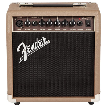 Fender Acoustasonic 15 Watt 1x6 Inch Speaker Amp Acoustic Combo Guitar Amplifier