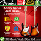 Squier By Fender Affinity Series Jazz 4 Strings Bass Electric Guitar With Ceramic Single Coil