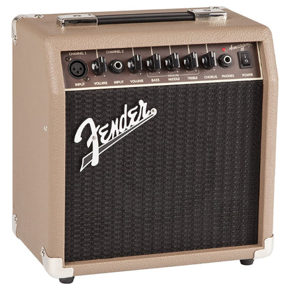 Fender Acoustasonic 15 Watt 1x6 Inch Speaker Amp Acoustic Combo Guitar Amplifier
