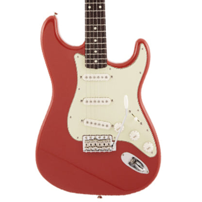 Fender Japan Traditional II 60s Stratocaster Electric Guitar Rosewood Fretboard With Gig Bag - Fiesta Red