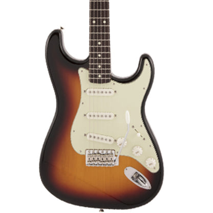 Fender Japan Traditional II 60 Stratocaster Electric Guitar Rosewood Fretboard With Gig Bag - 3 Tone Sunburst