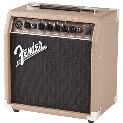 Fender Acoustasonic 15 Watt 1x6 Inch Speaker Amp Acoustic Combo Guitar Amplifier