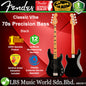 Squier By Fender Classic Vibe 70s Precision 4 Strings Bass Guitar With Alnico Split Coil Pickup and Maple Fretboard