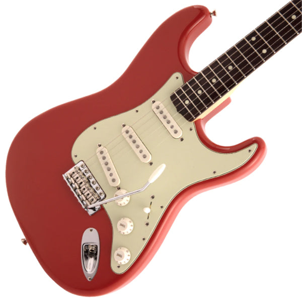 Fender Japan Traditional II 60s Stratocaster Electric Guitar Rosewood Fretboard With Gig Bag - Fiesta Red