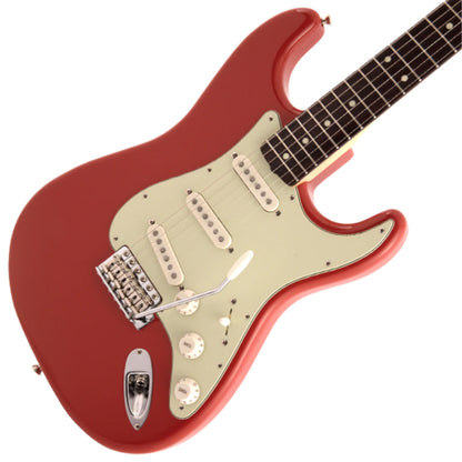Fender Japan Traditional II 60s Stratocaster Electric Guitar Rosewood Fretboard With Gig Bag - Fiesta Red