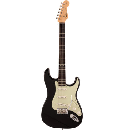 Fender Japan Traditional II 60s Stratocaster Electric Guitar Rosewood Fretboard With Gig Bag - Black