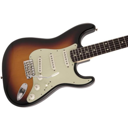 Fender Japan Traditional II 60 Stratocaster Electric Guitar Rosewood Fretboard With Gig Bag - 3 Tone Sunburst