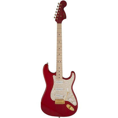 Fender Japan Signature Scandal Mami Stratocaster Electric Guitar with Gig Bag - Red