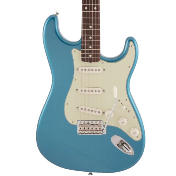 Fender Japan Traditional II 60s Stratocaster Electric Guitar Rosewood Fretboard With Gig Bag - Lake Placid Blue