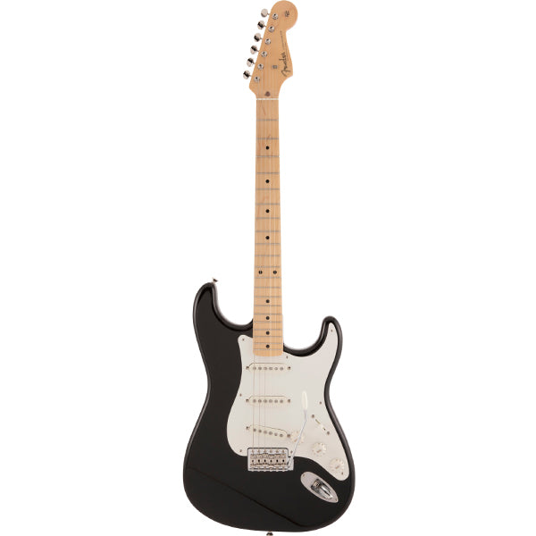 Fender Japan Traditional II 50s Stratocaster Electric Guitar Maple Fretboard With Gig Bag - Black