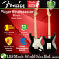 Fender Mexico Player Stratocaster Electric Guitar with Maple Fingerboard - Black