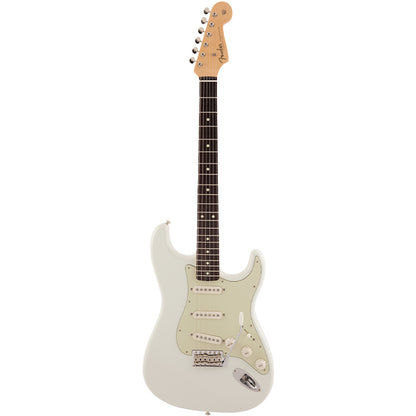 Fender Japan Traditional II 60s Stratocaster Electric Guitar Rosewood Fretboard With Gig Bag - Olympic White