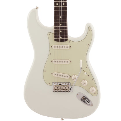 Fender Japan Traditional II 60s Stratocaster Electric Guitar Rosewood Fretboard With Gig Bag - Olympic White