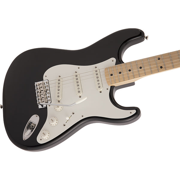 Fender Japan Traditional II 50s Stratocaster Electric Guitar Maple Fretboard With Gig Bag - Black
