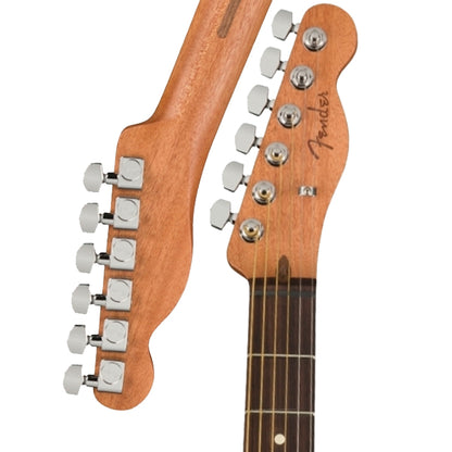 Fender Acoustasonic Player Modified Telecaster Electric Guitar with Gig Bag - Brushed Black